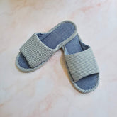 Cotton Linen House Slippers | The Nest Attachment Parenting Hub